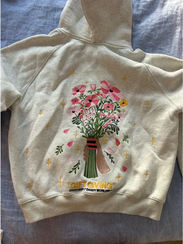 Dandy Worldwide Flower Hoodie - Image 2