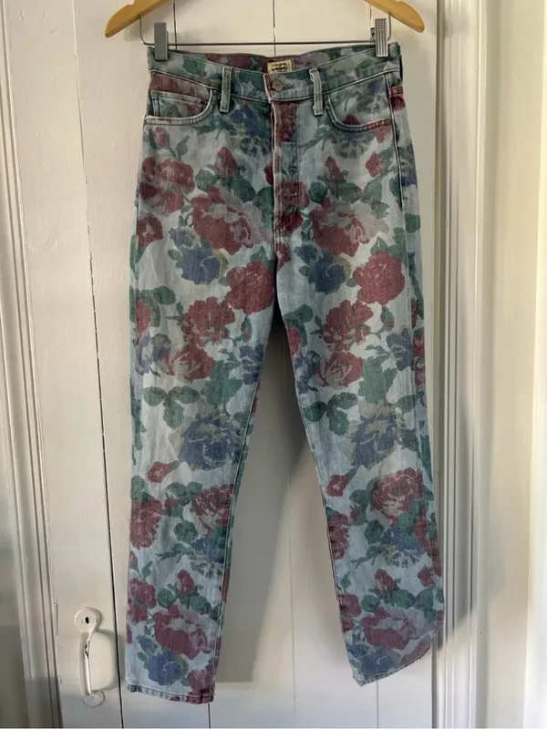 Citizens of Humanity Vintage Olivia Floral Jeans Size 25 - Image 13