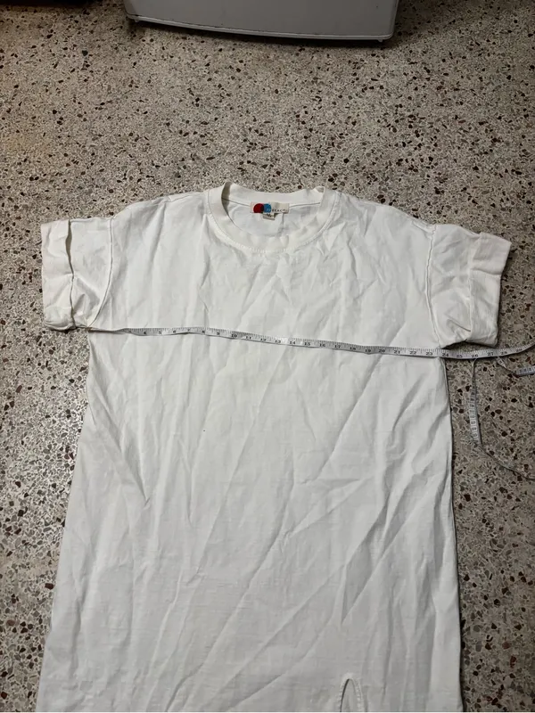 Free people beach oversized off white tshirt dress small - Image 7