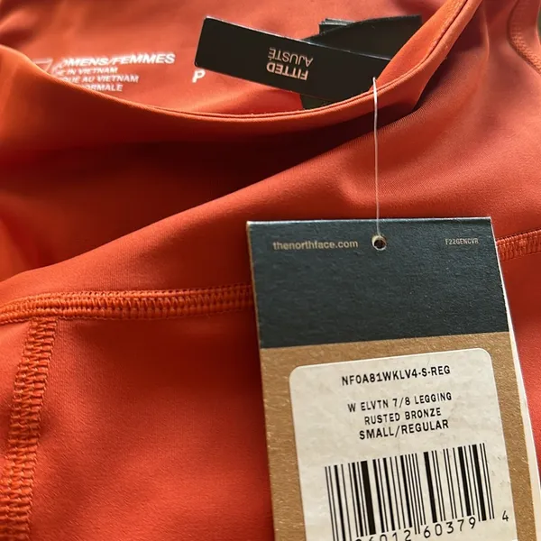 NWT THE NORTH FACE Women elevation 7/8 legging Color - Rusted Bronze - Image 4