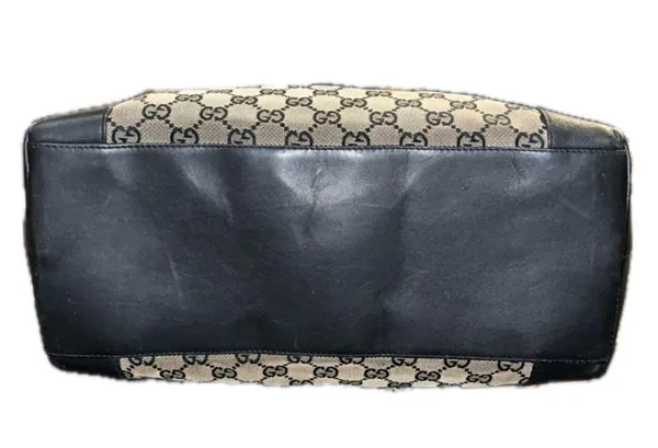 Authentic Gucci GG Monogram Canvas Tote Handbag - Image 7