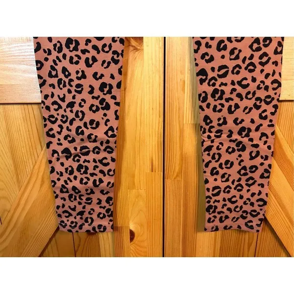 Wild Fable Animal Print Leggings Brown Black Hi Rise Cheetah Size M nwt (4684) - Image 5