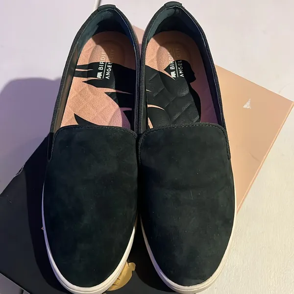 Birdies Dark Suede Slip-On Sneakers The swift game changer size 7 - Image 14