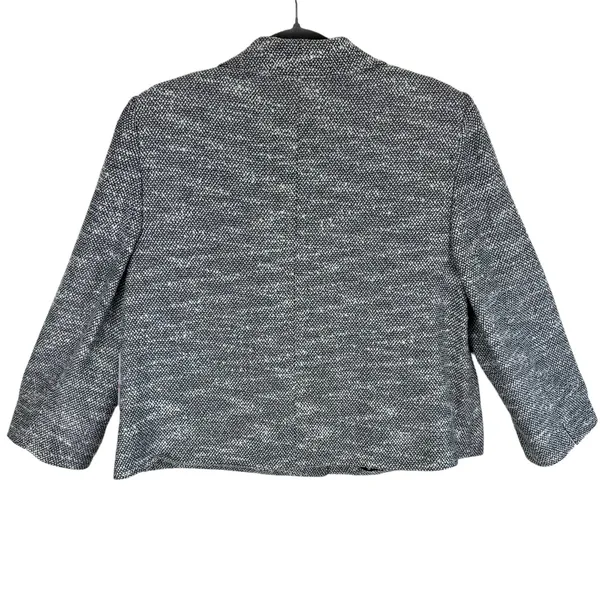 Josephine‎ Chaus NWT Tweed Collared Button Up Lined Blazer Size 10 - Image 2