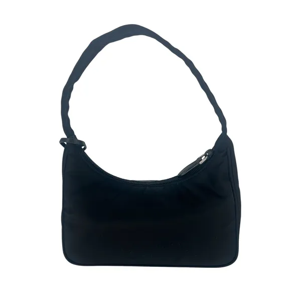 Prada Re-Edition 2000 Re-Nylon Mini‎ Shoulder Bag Black - Image 6