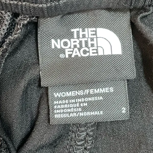The‎ North Face Size 2 Lightweight Cargo Pants Black EUC - Image 3