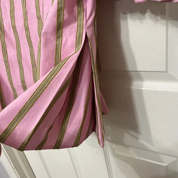 STINE GOYA Blouson Sleeve top - WALLPAPER STRIPES medium‎ puff - Image 7
