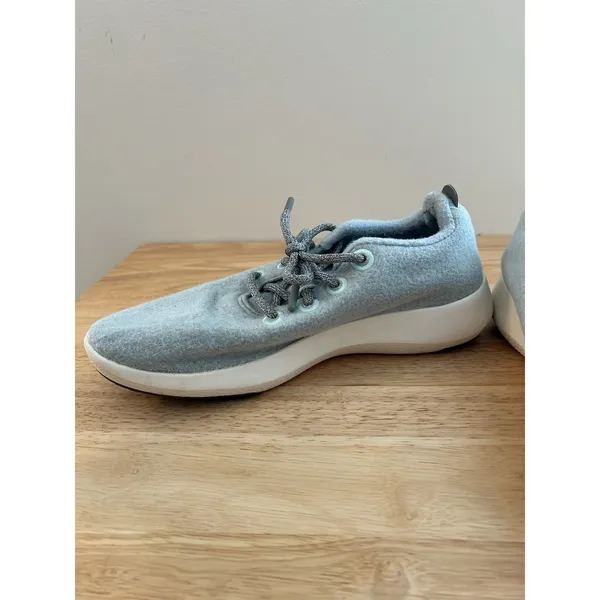 Allbirds wool runner mizzles Shoes W10 Green Tennis Sneakers casual granola - Image 9