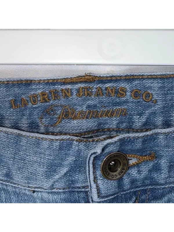 Lauren Jeans Co Ralph Lauren Size 12 Straight Leg Jeans - Image 5
