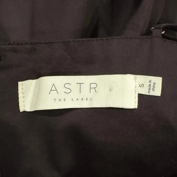 NWT ASTR the Label Lace-Up Cotton Poplin Midi Dress Size Small - Image 10