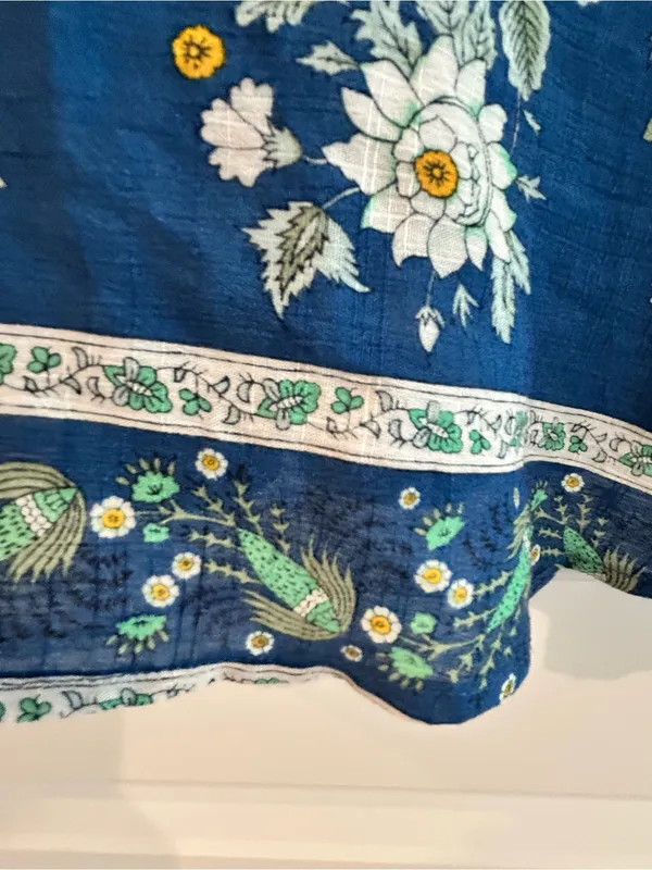 Show Me Your Mumu Rancho Vista Tunic Dress Blue White Size XS - Image 14