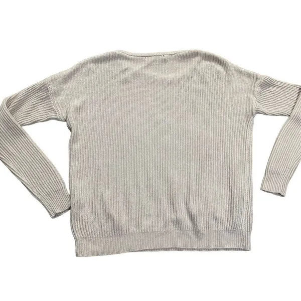Brandy‎ Melville light brown knit sweater one size - Image 2