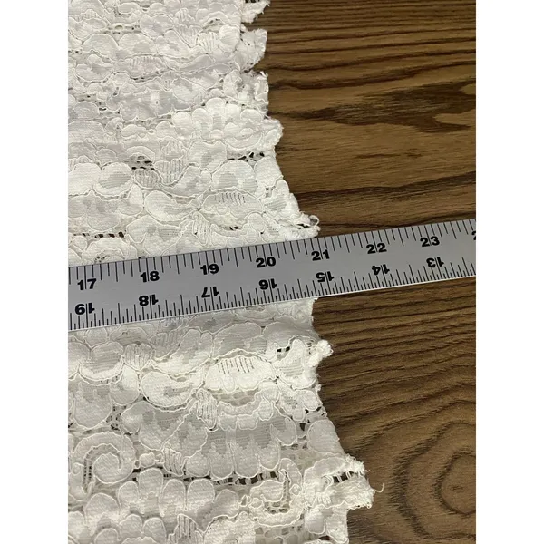 Lumie Cream Lace Bell Sleeve Cropped Blouse Top Boho Cottagecore‎ Feminine S - Image 10