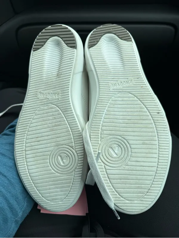 Anodyne No. 93 Women’s Diabetic Sneakers Sz 8.5 Med White Leather NEW Worn Once - Image 6