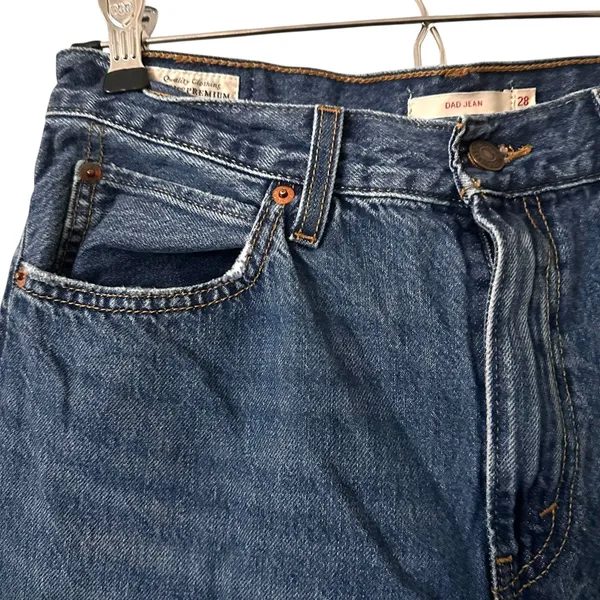 LEVIS‎ Dad Jean Relaxed Fit Goodbye Wash Sz 28 - Image 5