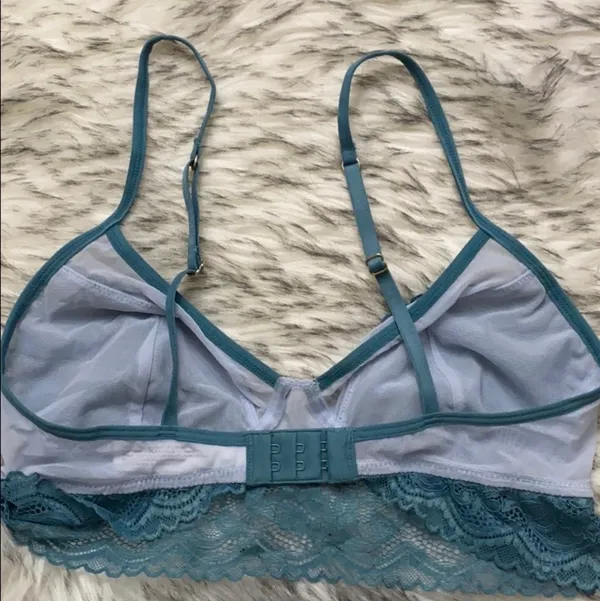 Gilligan & O’Malley Lace Unlined Bralette - Image 2