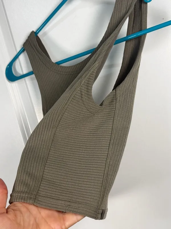 Lululemon Ribbed Softstreme Cropped Tank Top - Image 5