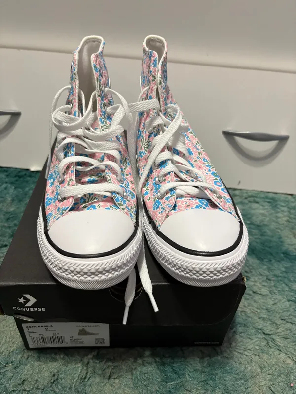 Converse All Star High Mini Flowers A14980F - Image 8