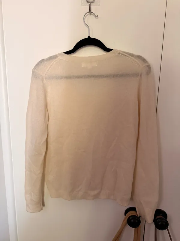 Nordstrom Cashmere V-Neck Sweater - Image 6