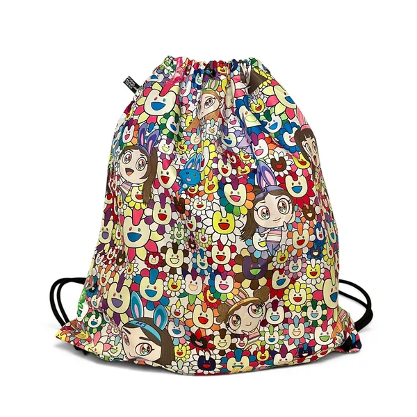 Takashi Murakami x NewJeans Supernatural Drawstring Bag Limited Edition Backback - Image 2