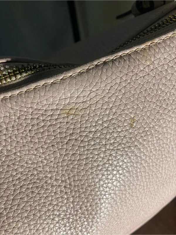 Michael Kors pebbled leather Women's Blush Pink Tote Bag with Tan Straps - Image 2