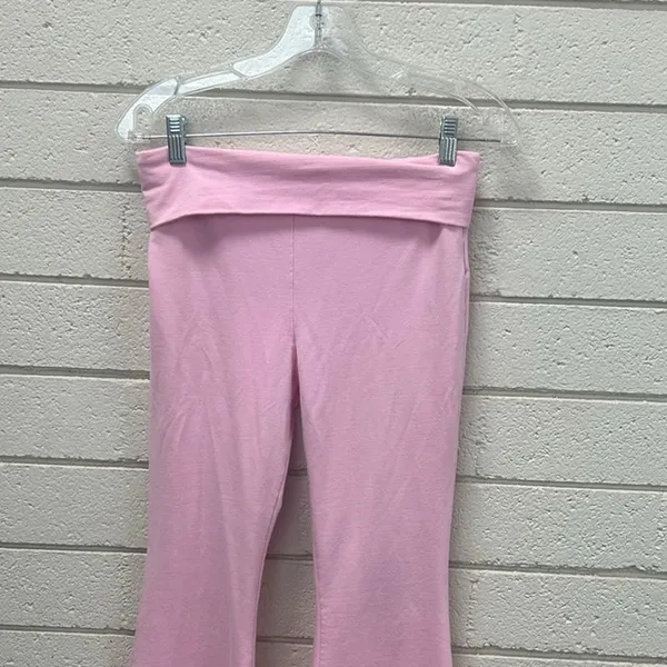 Edikted Naomi Foldover Flared Leggings size M - Image 7