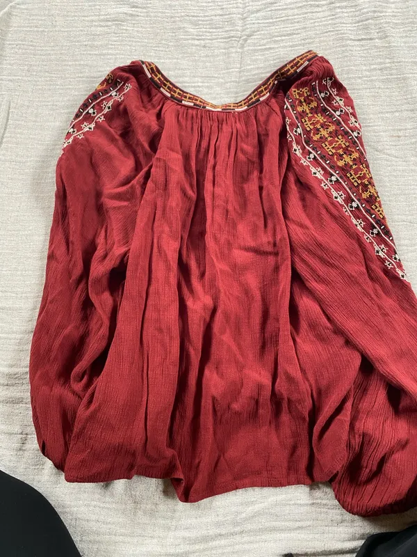 American Eagle Jeans blouse - Image 4