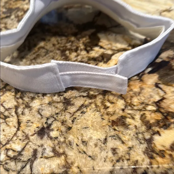 Eden Golf Visor in White - Image 4