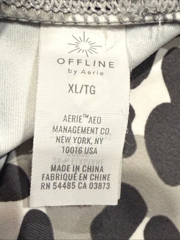 Aerie offline animal print leggings size xlarge . - Image 2
