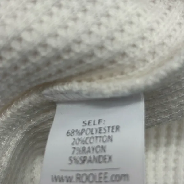 Roolee‎ Elegant Cream Long Sleeve Dress - Image 6