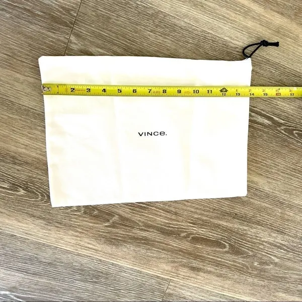 Vince white small drawstring dust bag - Image 6