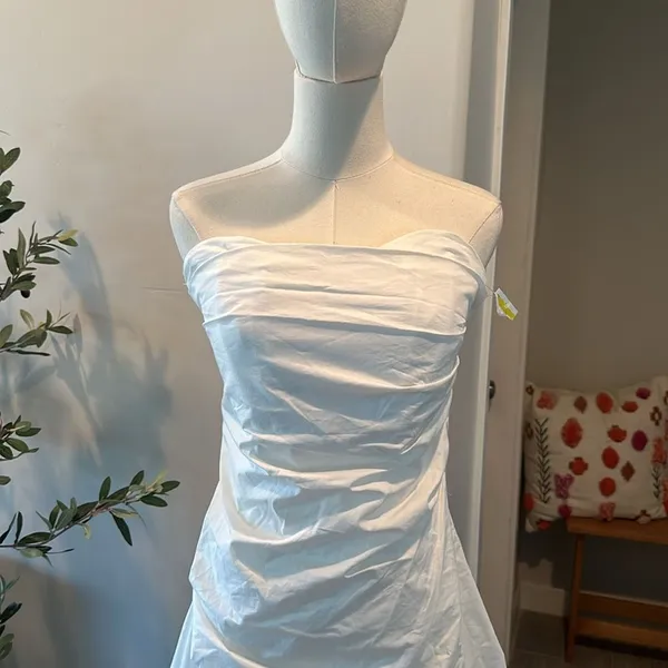 Princess Polly Bradwell Strapless White Mini Dress New! - Image 9