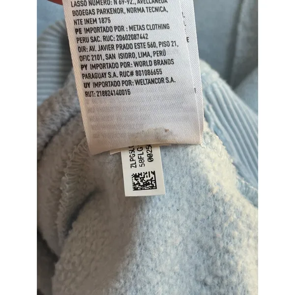 Aerie this feels seriously lived in blue oversized sweatshirt loungewear size xs - Image 11