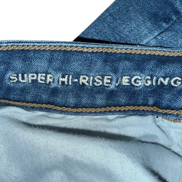 AE American Eagle Eagle outfitters super hi rise jegging Comfort Stretch size 18 - Image 4