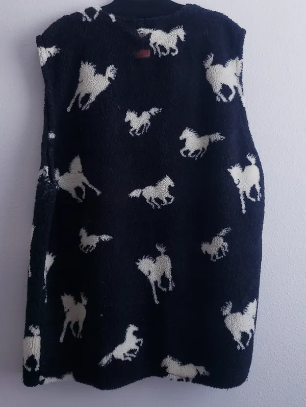 Outback Trading Co Horse Western Sherpa Vest - Image 5