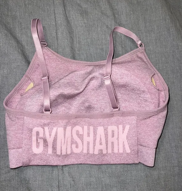Pink Gymshark Sports Bra - Image 2