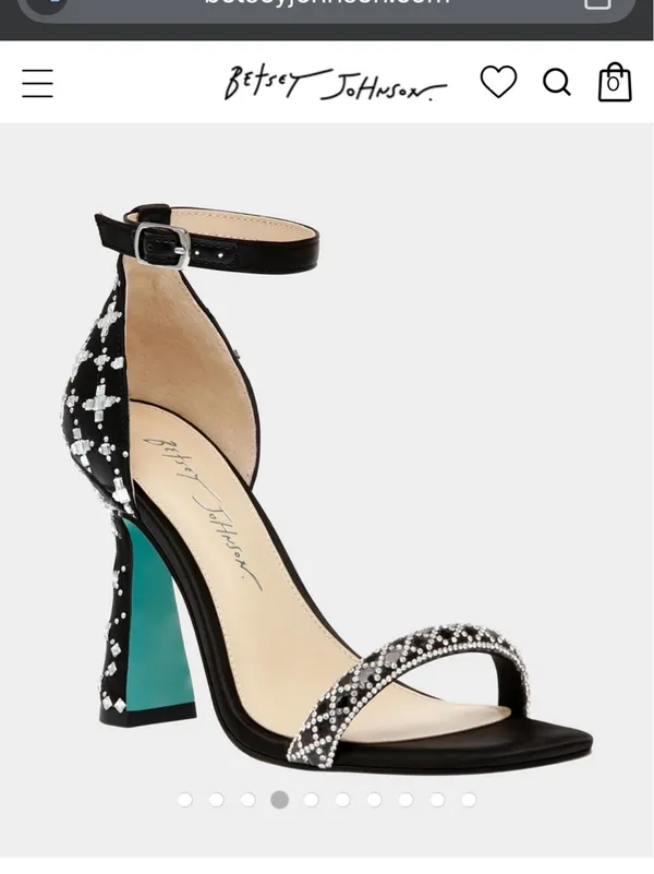 Betsey Johnson Dean Black Heels - Image 2
