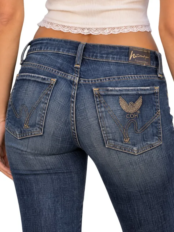 Citizens of Humanity Collete Bootcut Low Rise Denim Jeans Women's 26 Dark Madrid - Image 3