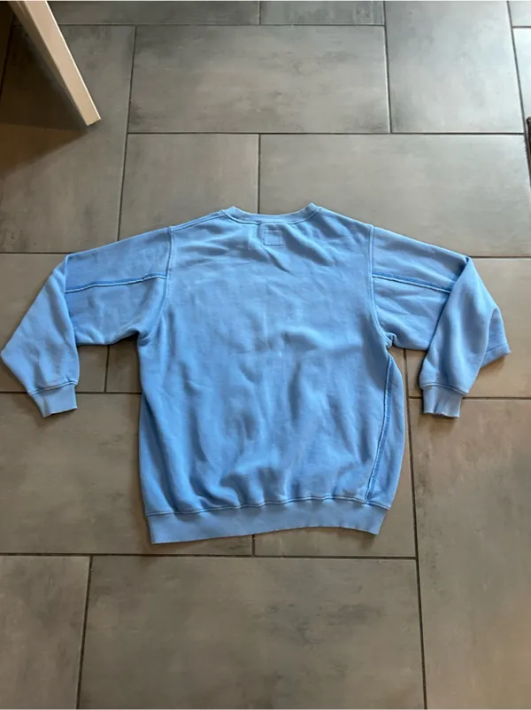 Aerie The Sweat Everyday Blue Logo Crewneck Sweatshirt - Image 4