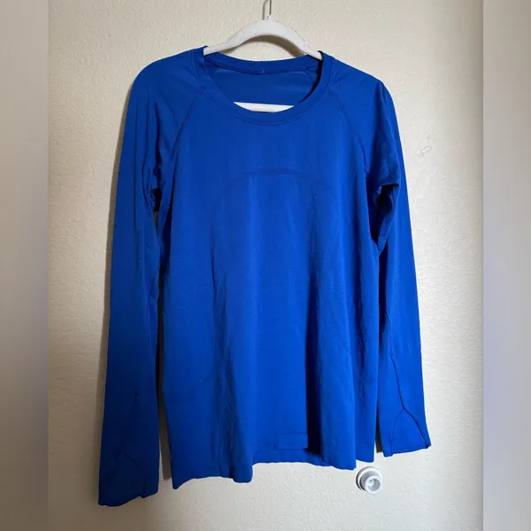 Lululemon Lululemon Swiftly‎ Tech Long Sleeve 2.0 Size 12 in Harbor Blue - Image 4