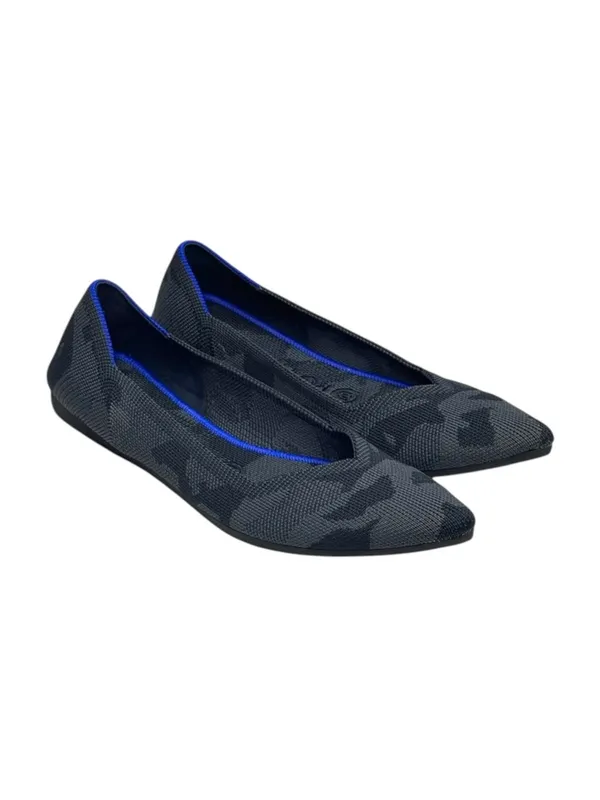 VHTF: Rothy’s ➤ The Point Ballet Ballerina Flat ➤ Grey Camo Print ➤ 8M ➤ Retired - Image 10