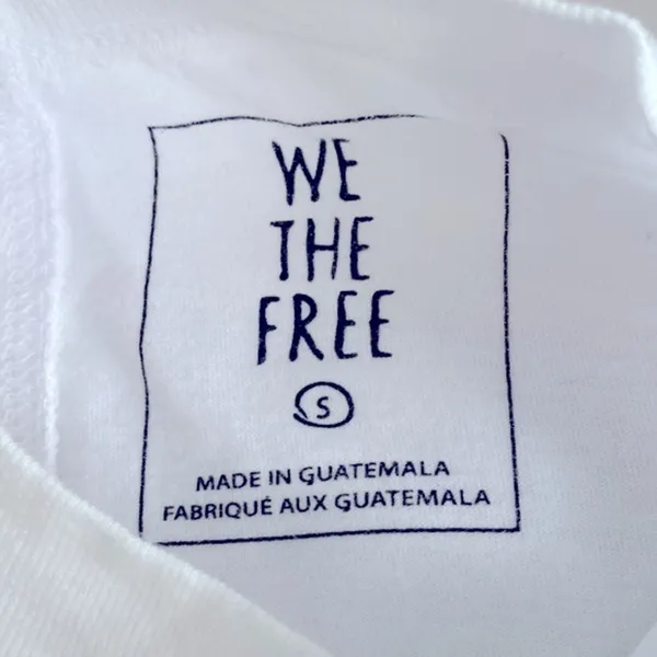 Free People - We the free white oversized long sleeve - Image 9