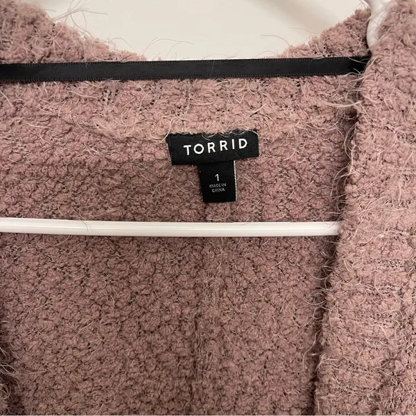 Torrid Brown Cozy Cardigan - Image 3