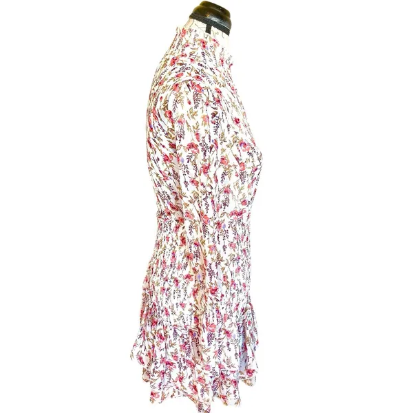 Princess Polly Dress Sz 2 Mini Floral Ruffle Tiered Sheer Whimsical Coquette - Image 3