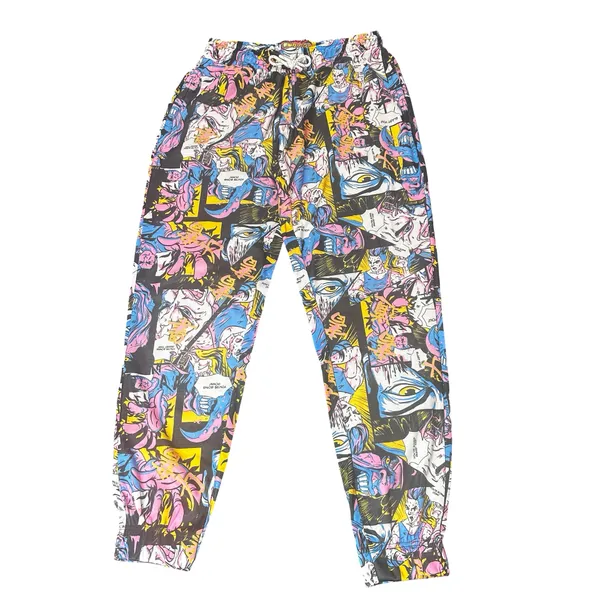 Fresh Prints of Tokyo Anime Graphic Jogger Pants Size Large NWT - Image 3