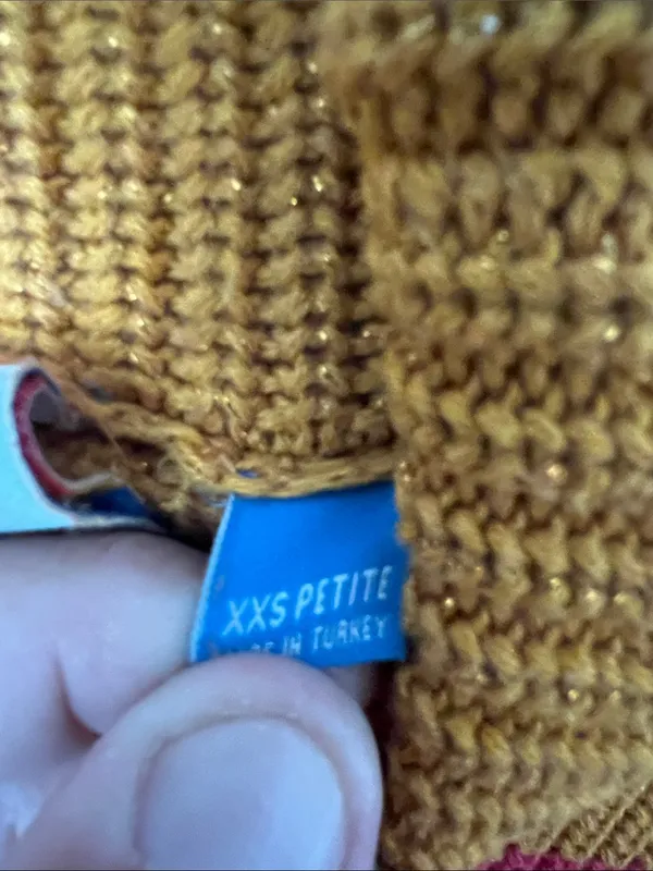 Farm Rio by Anthropologie striped sweater, size xxs ®️ - Image 7