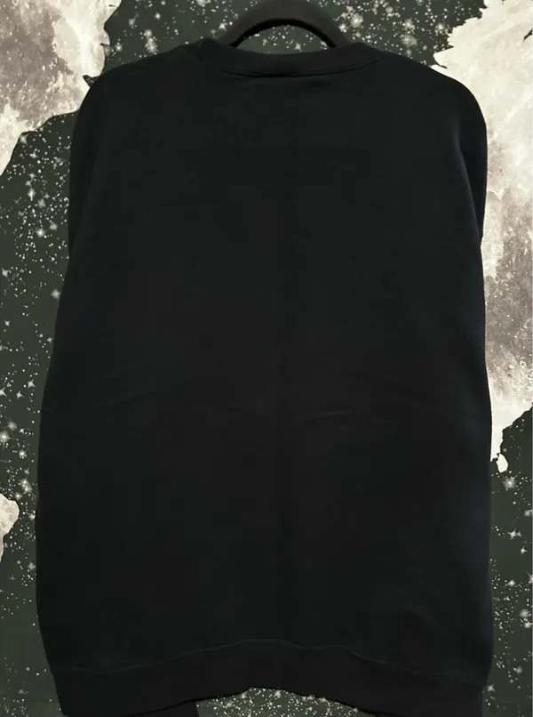 Champion Eco Fleece Black Crewneck Sweatshirt - Image 4