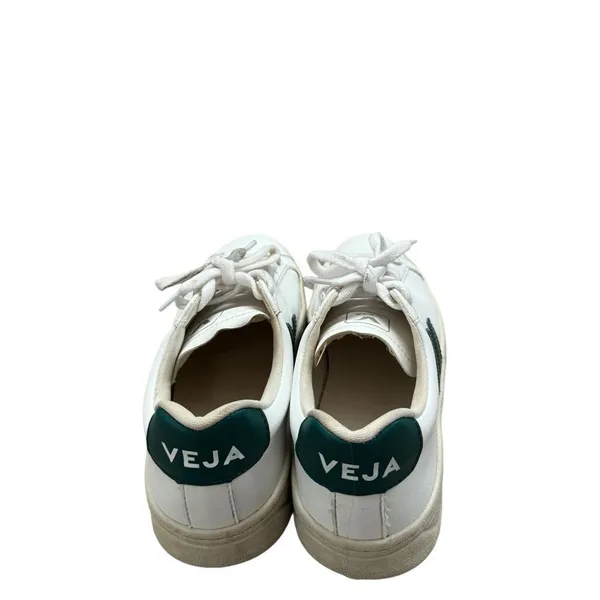 Veja Urca Sneakers White Leather Green Women’s 7 - Image 4