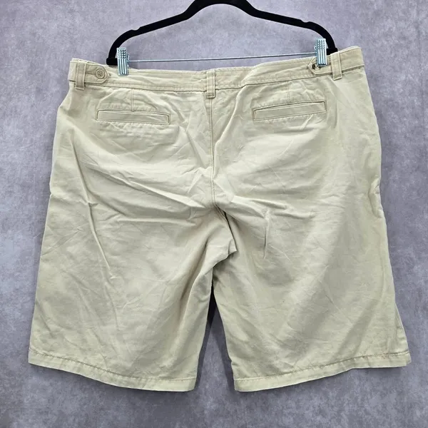 Old Navy Tan Khaki Low Waist Cotton Bottoms‎ Pants Shorts Plus 20 - Image 2