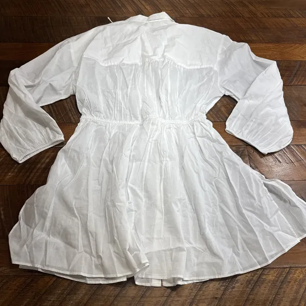 J Crew Tie-front beach shirt in cotton voile - Image 5